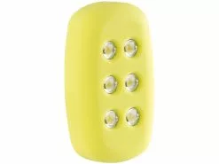 Lunartec LED Blinklicht:Kinetisches Clip-On-Sicherheitslicht Mit 6 LEDs, 15 Lumen, IPX8 -Sitzmöbel Verkaufsgeschäft nx5895 3