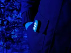 Lunartec LED Blinklicht:Kinetisches Clip-On-Sicherheitslicht Mit 6 LEDs, 15 Lumen, IPX8 -Sitzmöbel Verkaufsgeschäft nx5895 6