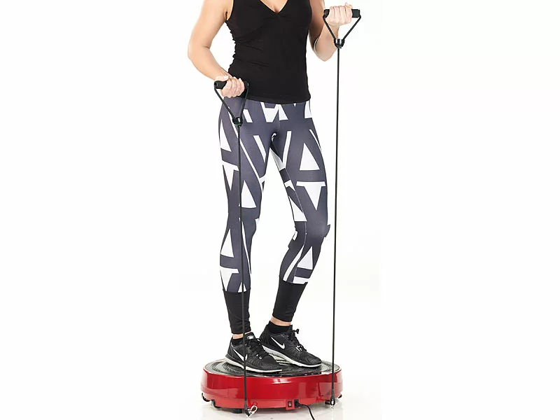 Newgen Medicals 3in1-Vibrationsplatte:Kompakte Vibrationsplatte, 300 W, 20 Frequenzen (Versandrückläufer) 7 Newgen Medicals 3in1-Vibrationsplatte:Kompakte Vibrationsplatte, 300 W, 20 Frequenzen (Versandrückläufer) – Bild 5