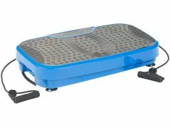 Newgen Medicals Vibrationstrainer:Breite Vibrationsplatte, 300 Watt, 20 Frequenzen, Fernbedienung, Timer -Sitzmöbel Verkaufsgeschäft nx5958 1