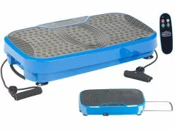 Newgen Medicals Vibrationstrainer:Breite Vibrationsplatte, 300 Watt, 20 Frequenzen, Fernbedienung, Timer -Sitzmöbel Verkaufsgeschäft nx5958 14