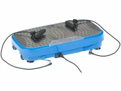 Newgen Medicals Vibrationstrainer:Breite Vibrationsplatte, 300 Watt, 20 Frequenzen, Fernbedienung, Timer -Sitzmöbel Verkaufsgeschäft nx5958 2
