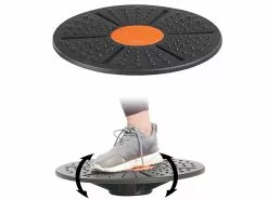 PEARL Sports Wackelbrett:Balance Board Für Gleichgewichts- Und Koordinations-Training, Ø 40 Cm