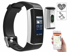 Newgen Medicals Sport-Uhren:Fitness-GPS-Armband Mit XL-Farb-Display (Versandrückläufer) -Sitzmöbel Verkaufsgeschäft nx6110 16