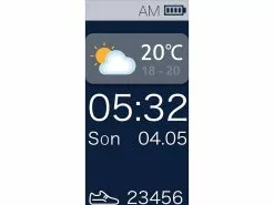 Newgen Medicals Sport-Uhren:Fitness-GPS-Armband Mit XL-Farb-Display (Versandrückläufer) -Sitzmöbel Verkaufsgeschäft nx6110 18