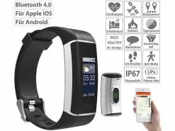 Newgen Medicals Sport-Uhren:Fitness-GPS-Armband Mit XL-Farb-Display (Versandrückläufer) -Sitzmöbel Verkaufsgeschäft nx6110 21