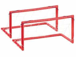 Playtastic Fußballtor:2er-Set Tore, Je Mit Netz, Ideal Für Luftkissen-Fußball, Hockey U.v.m.