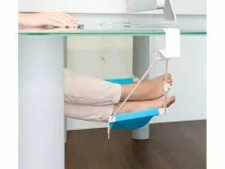 PEARL Fußablage:2er-Set Fuß-Hängematten Mit Echtholz-Stäben, Zum Einhängen, 60 Cm -Sitzmöbel Verkaufsgeschäft nx6869 5 1