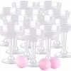 Infactory Champagner Pong:Trinkspiel-Set Prosecco Pong Mit 12 Sektgläsern (je 125 Ml) & 3 Bällen -Sitzmöbel Verkaufsgeschäft nx6924 3