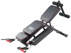 PEARL Sports Fitnessbank Übungen:40in1-Ganzkörper-Krafttrainer HT-640, 40 Übungen (Versandrückläufer) -Sitzmöbel Verkaufsgeschäft nx7257 1