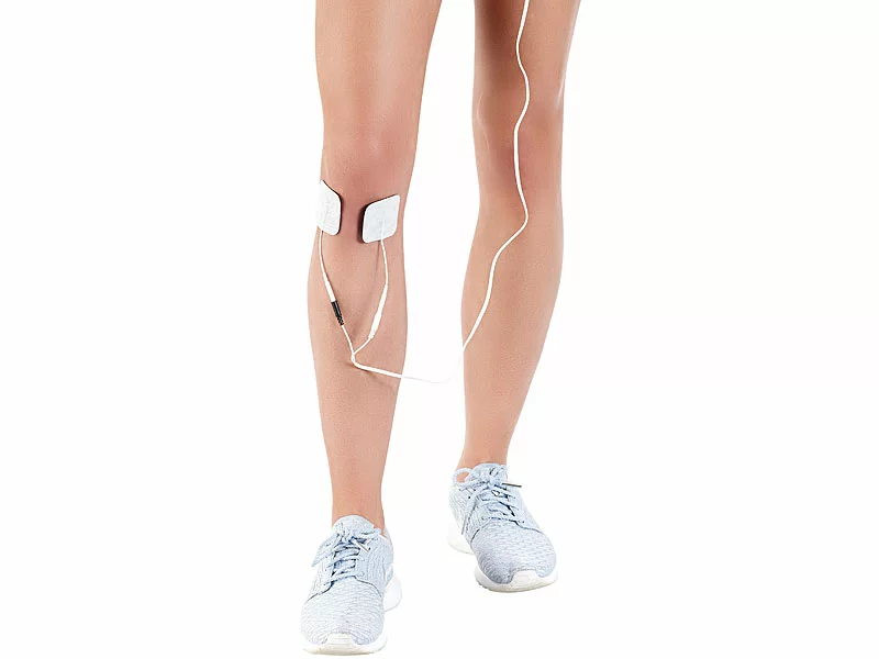 Newgen Medicals Elektro Pads:Elektroden-Pads Für Reizstrom-Geräte, 2-mm-Anschluss, 5x5 Cm, 4er-Set 4 Newgen Medicals Elektro Pads:Elektroden-Pads Für Reizstrom-Geräte, 2-mm-Anschluss, 5x5 Cm, 4er-Set – Bild 2