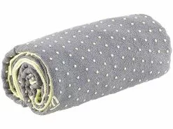 PEARL Sports Sporthandtuch Mit Noppen:2in1-Mikrofaser-Yoga-Handtuch & Auflage, Saugfähig, Rutschfest, Grau -Sitzmöbel Verkaufsgeschäft nx7555 2