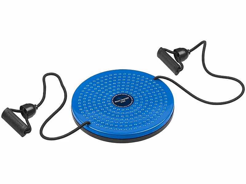 PEARL Sports Taillentwister:Fitness Twisting Disk Mit Expander Für Bauch, Taille & Arme, Ø 24,5 Cm 4 PEARL Sports Taillentwister:Fitness Twisting Disk Mit Expander Für Bauch, Taille & Arme, Ø 24,5 Cm – Bild 2