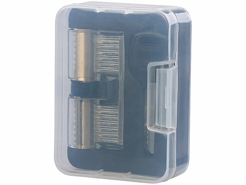 AGT Übungsschloss:Lockpicking-Set Mit 30-teiliger Dietrich-Tasche & 4 Übungs-Schlössern 15 AGT Übungsschloss:Lockpicking-Set Mit 30-teiliger Dietrich-Tasche & 4 Übungs-Schlössern – Bild 13