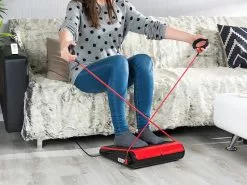 Newgen Medicals Vibrationsplatte:Vibrations-Fußplatte Mit 2 Expandern, Für Tätigkeiten Im Sitzen, 60 W -Sitzmöbel Verkaufsgeschäft nx7940 12