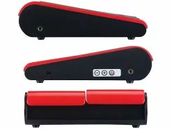 Newgen Medicals Vibrationsplatte:Vibrations-Fußplatte Mit 2 Expandern, Für Tätigkeiten Im Sitzen, 60 W -Sitzmöbel Verkaufsgeschäft nx7940 7