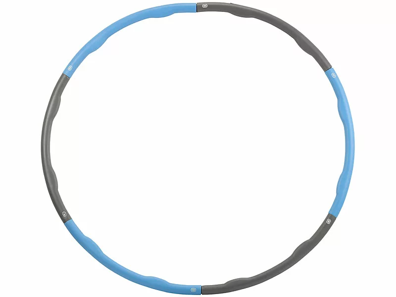 PEARL Sports Hula-Hoops Massage:Hula-Hoop-Reifen, Schaumstoff-Mantel, Massage-Noppen,Versandrückläufer 4 PEARL Sports Hula-Hoops Massage:Hula-Hoop-Reifen, Schaumstoff-Mantel, Massage-Noppen,Versandrückläufer – Bild 2