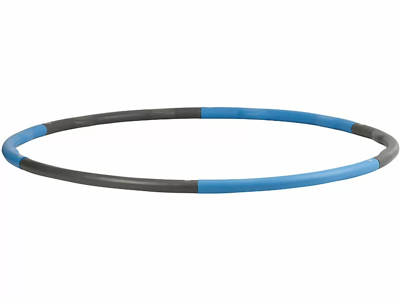 PEARL Sports Hola Hoop:Hula-Hoop-Reifen, Schaumstoff-Mantel, Massage-Noppen, 1,2 Kg, Ø 100 Cm 6 PEARL Sports Hola Hoop:Hula-Hoop-Reifen, Schaumstoff-Mantel, Massage-Noppen, 1,2 Kg, Ø 100 Cm – Bild 4
