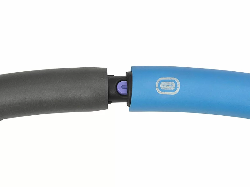 PEARL Sports Hola Hoop:Hula-Hoop-Reifen, Schaumstoff-Mantel, Massage-Noppen, 1,2 Kg, Ø 100 Cm 7 PEARL Sports Hola Hoop:Hula-Hoop-Reifen, Schaumstoff-Mantel, Massage-Noppen, 1,2 Kg, Ø 100 Cm – Bild 5