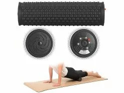 PEARL Sports Massage Rolle:Elektrische Faszienrolle Mit 5-stufiger Versandrückläufer -Sitzmöbel Verkaufsgeschäft nx7998 5