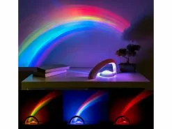 Playtastic Regenbogenlampe:LED-Regenbogen-Projektionsleuchte Für Schlaf- Und Kinderzimmer, Timer -Sitzmöbel Verkaufsgeschäft nx8209 12 1