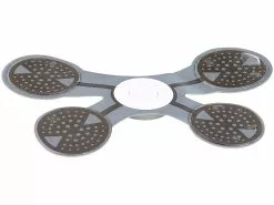 Speeron EMS Muscle-Stimulator:EMS-Muskeltrainer-Pack 2x 2er-Pad Und 1x 4er-Pad, 6 Programme -Sitzmöbel Verkaufsgeschäft nx8579 1 2