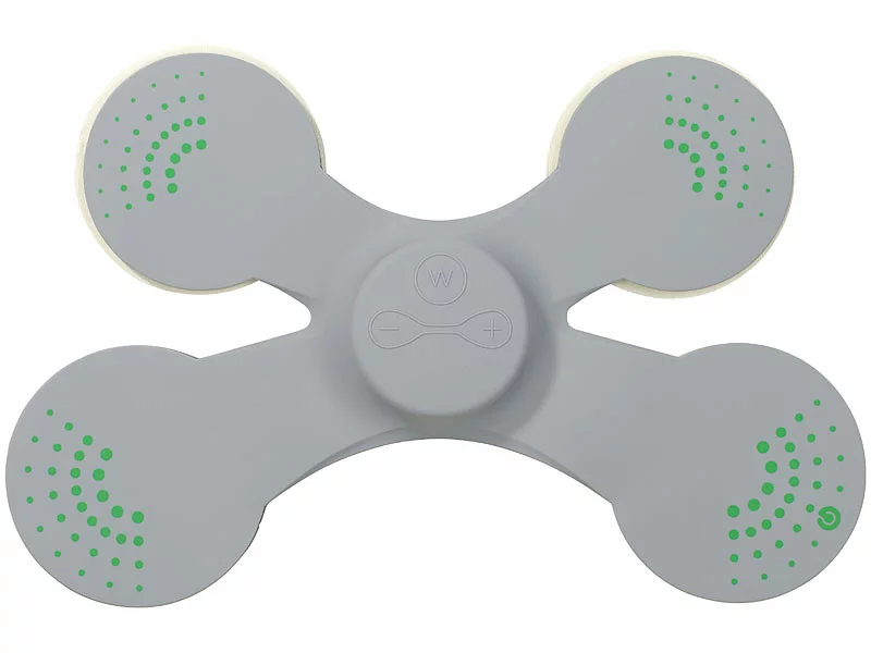 Speeron Rückentrainer Elektrisch:EMS-Muskeltrainer/-Stimulator Für Rücken & Schulter, Silikon, 4 Pads 6 Speeron Rückentrainer Elektrisch:EMS-Muskeltrainer/-Stimulator Für Rücken & Schulter, Silikon, 4 Pads – Bild 4