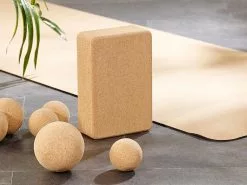 Newgen Medicals Fitness-Block:Yoga-Block Aus ökologischem Natur-Kork, 22,7 X 7,6 X 14,9 Cm -Sitzmöbel Verkaufsgeschäft nx8905 5