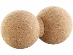 Newgen Medicals Faszien-Ball:2er-Set Massage-Duobälle & Faszien-Trainer, Kork, Ø 6,5/8 Cm -Sitzmöbel Verkaufsgeschäft nx8908 0 2