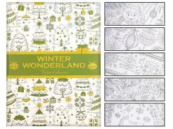 Infactory Weihnachten-Malbuch:Malbuch Für Erwachsene "Winter Wonderland" Mit 32 Wintermotiven