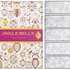 Infactory Weihnachten-Malbücher:Malbuch Für Erwachsene "Jingle Bells" Mit 32 Wintermotiven -Sitzmöbel Verkaufsgeschäft nx8953 6