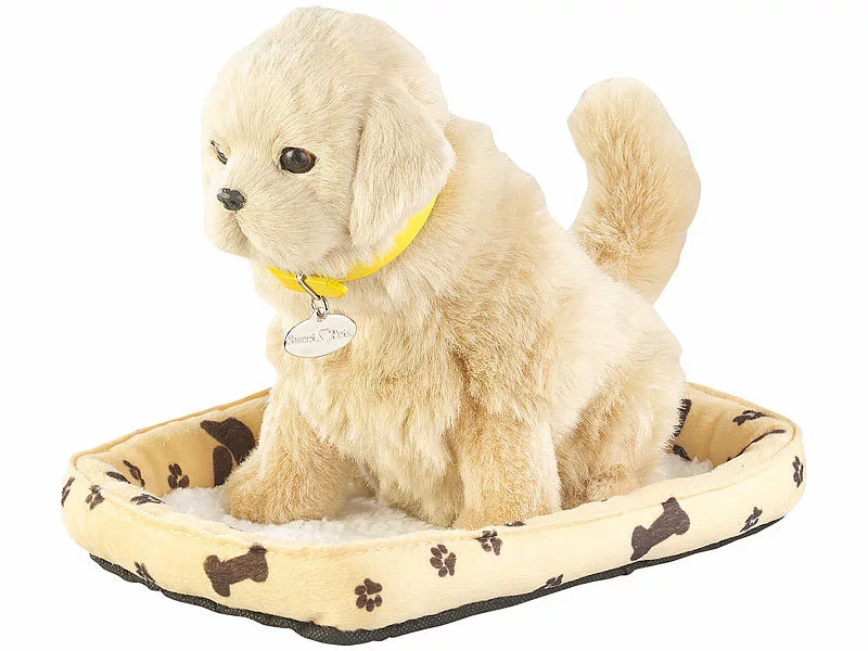 Infactory Roboterhund:Funktions-Plüschhund Mit Hundekorb, Bewegungs- Und Berührungssensor 7 Infactory Roboterhund:Funktions-Plüschhund Mit Hundekorb, Bewegungs- Und Berührungssensor – Bild 5