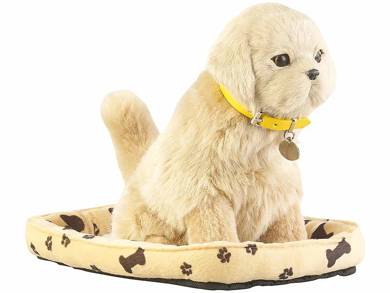 Infactory Roboterhund:Funktions-Plüschhund Mit Hundekorb, Bewegungs- Und Berührungssensor 3 Infactory Roboterhund:Funktions-Plüschhund Mit Hundekorb, Bewegungs- Und Berührungssensor