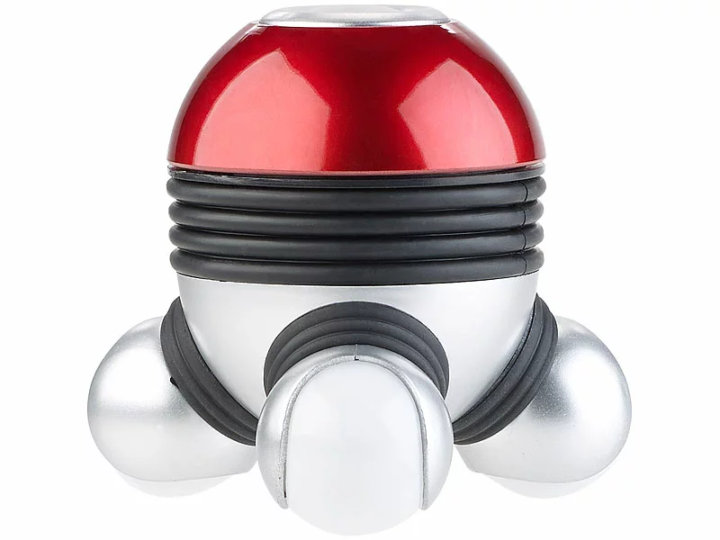 Newgen Medicals Massage-Gerät:2er-Set Mini-Vibrations-Massagegeräte Mit 3 Köpfen & LED-Beleuchtung 9 Newgen Medicals Massage-Gerät:2er-Set Mini-Vibrations-Massagegeräte Mit 3 Köpfen & LED-Beleuchtung – Bild 7