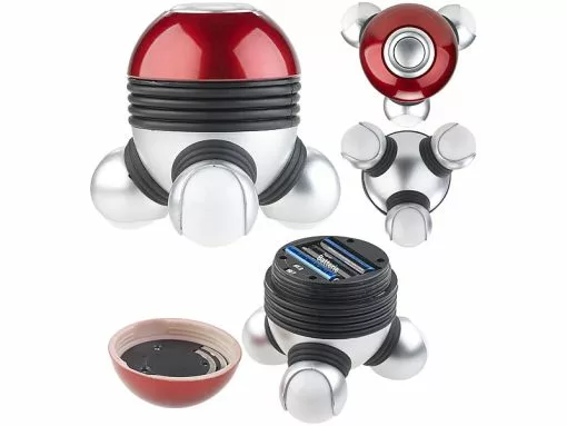 Newgen Medicals Vibrationsmassagegerät:Mini-Vibrations-Massagegerät Mit 3 Köpfen & LED-Beleuchtung 4 Newgen Medicals Vibrationsmassagegerät:Mini-Vibrations-Massagegerät Mit 3 Köpfen & LED-Beleuchtung -Sitzmöbel Verkaufsgeschäft nx9299 8 1