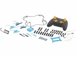 Simulus Drohnen Bausatz:Quadrocopter-Bausatz, 38-teilig, 2,4-GHz-Fernbedienung, 3D-Flugmanöver -Sitzmöbel Verkaufsgeschäft nx9340 10