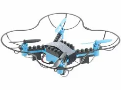 Simulus Drohnen Bausatz:Quadrocopter-Bausatz, 38-teilig, 2,4-GHz-Fernbedienung, 3D-Flugmanöver -Sitzmöbel Verkaufsgeschäft nx9340 3