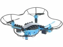 Simulus Drohnen Bausatz:Quadrocopter-Bausatz, 38-teilig, 2,4-GHz-Fernbedienung, 3D-Flugmanöver -Sitzmöbel Verkaufsgeschäft nx9340 4