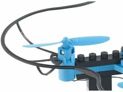 Simulus Drohnen Bausatz:Quadrocopter-Bausatz, 38-teilig, 2,4-GHz-Fernbedienung, 3D-Flugmanöver -Sitzmöbel Verkaufsgeschäft nx9340 8