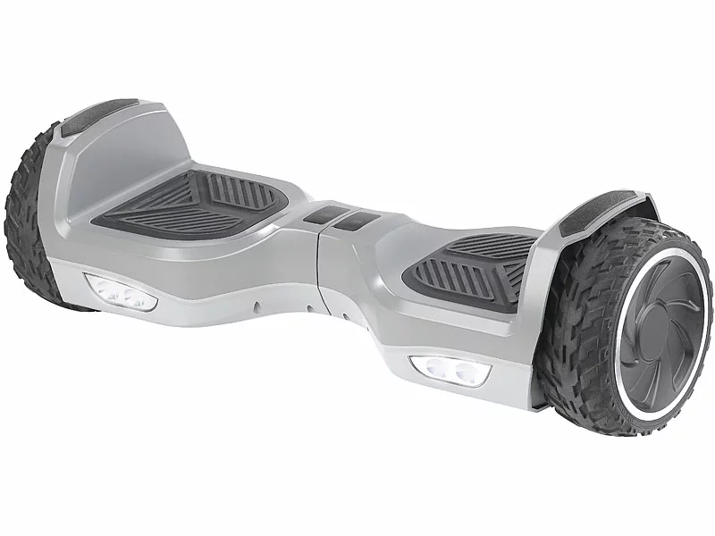 Speeron Hoverboard:Elektro-Scooter Mit 7"-Rädern, Lautsprecher, 600 Watt, Bluetooth 4 Speeron Hoverboard:Elektro-Scooter Mit 7"-Rädern, Lautsprecher, 600 Watt, Bluetooth – Bild 2