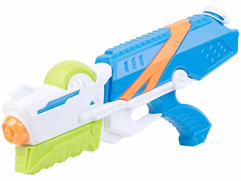 Speeron Wasserkanone Kinder:XL-Kinder-Wasserpistole Mit Extra-großem Wassertank, 850 Ml 5 Speeron Wasserkanone Kinder:XL-Kinder-Wasserpistole Mit Extra-großem Wassertank, 850 Ml – Bild 3