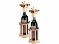 Playtastic Weinflaschen Puzzle:Flaschen-Puzzle "Verona" Aus Stabilem Echtholz, 2er-Set