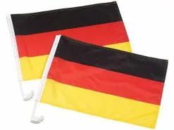 PEARL Fanartikel:6-teiliges Sport-Fan-Set "Deutschland" Zur Kfz-Dekoration -Sitzmöbel Verkaufsgeschäft nx9555 3