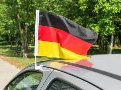 PEARL Fanartikel:6-teiliges Sport-Fan-Set "Deutschland" Zur Kfz-Dekoration -Sitzmöbel Verkaufsgeschäft nx9555 4