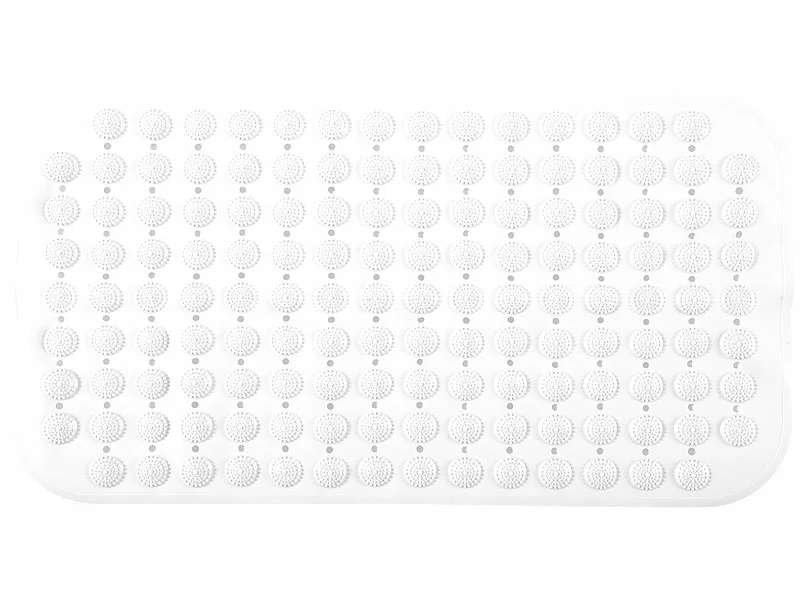 BadeStern Badewanneneinlage:Rutschfeste Badewannen-Matte Mit Abflusslöchern, 72 X 38 Cm, Weiß 5 BadeStern Badewanneneinlage:Rutschfeste Badewannen-Matte Mit Abflusslöchern, 72 X 38 Cm, Weiß – Bild 3