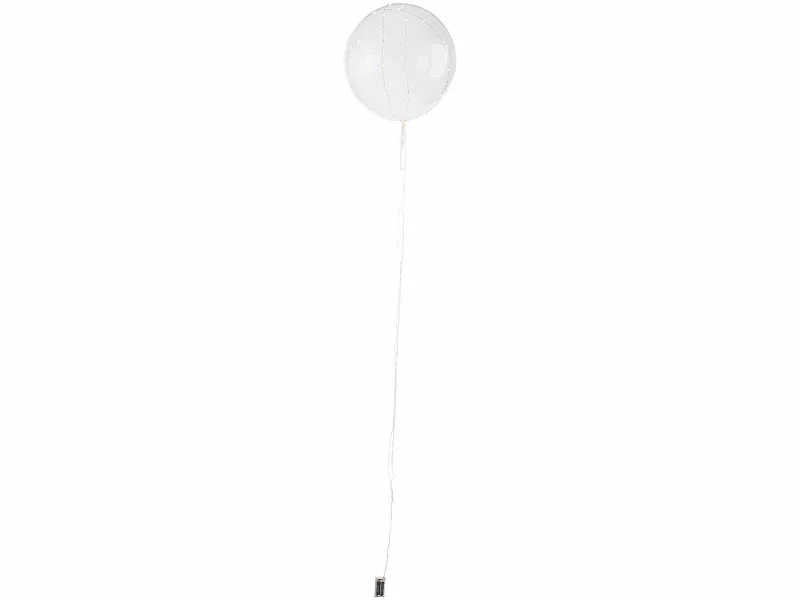 PEARL LED Ballons:8er-Set Luftballons Mit Lichterkette, 40 Weiße & 40 Farb-LEDs, Ø 25 Cm 5 PEARL LED Ballons:8er-Set Luftballons Mit Lichterkette, 40 Weiße & 40 Farb-LEDs, Ø 25 Cm – Bild 3