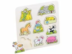 Playtastic Kinderspiele:3er-Set Bunte Kinder-Puzzles Aus Holz: Buchstaben, Bauernhof & Verkehr 15 Playtastic Kinderspiele:3er-Set Bunte Kinder-Puzzles Aus Holz: Buchstaben, Bauernhof & Verkehr -Sitzmöbel Verkaufsgeschäft nx9630 5