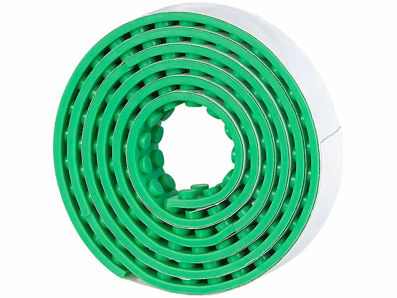 Infactory Kinder Spielzeug:Selbstklebendes Spielbaustein-Tape Für Gängige Systeme, 1 M, Grün 4 Infactory Kinder Spielzeug:Selbstklebendes Spielbaustein-Tape Für Gängige Systeme, 1 M, Grün – Bild 2
