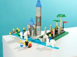 Infactory Lego Klebeband:5er-Set Selbstklebende Spielbaustein-Tapes Für Gängige Systeme, Je 1 M -Sitzmöbel Verkaufsgeschäft nx9648 2 1