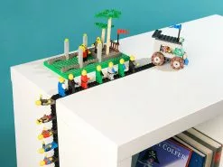 Infactory Lego Klebeband:5er-Set Selbstklebende Spielbaustein-Tapes Für Gängige Systeme, Je 1 M -Sitzmöbel Verkaufsgeschäft nx9649 2